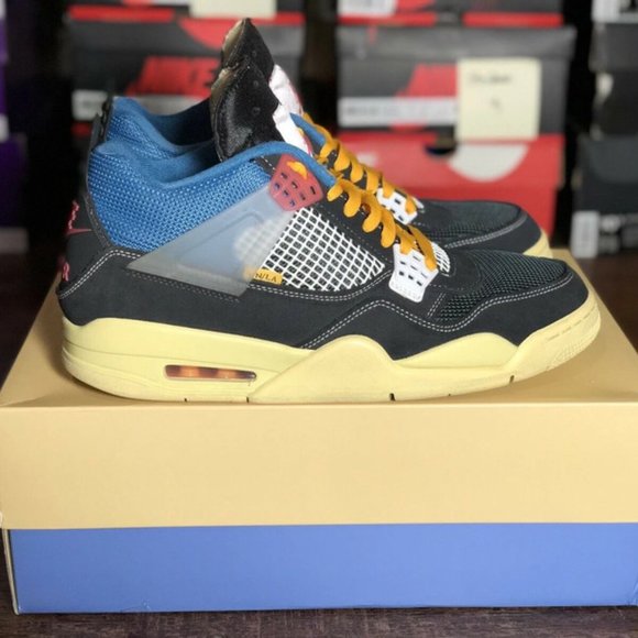 Air Jordan 4 Retro Union LA Off Noir